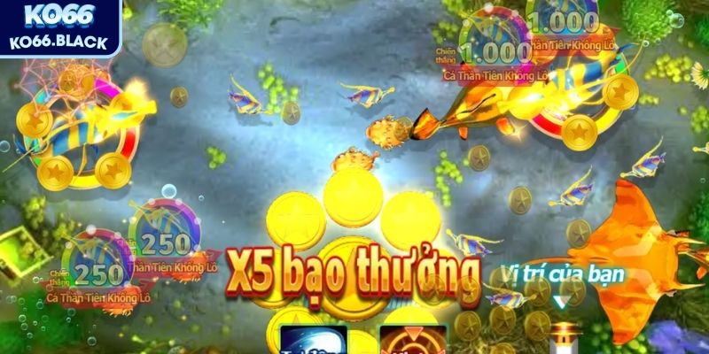 TP bắn cá dễ dàng – Thế giới săn cá kịch tính và hấp dẫn 3 Đa dạng các boss khủng để săn
