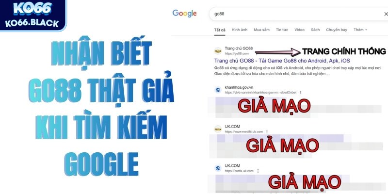 Go88 Bị Giả Mạo: Cách Nhận Biết Và Phòng Tránh An Toàn 2 Các trang mạo danh thường tung ưu đãi phi lý để dụ người chơi